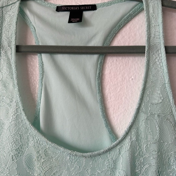 VICTORIA SECRET Racer Back Lace Maxi  Medium Dress - Picture 2 of 5